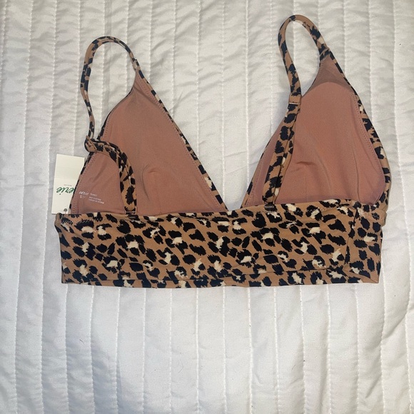 Aerie Leopard Bikini Swim Top - Picture 2 of 2